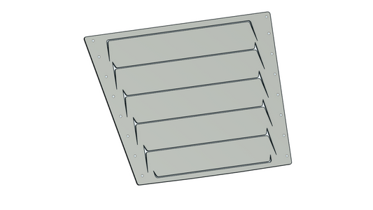 Universal hood vent DXF download