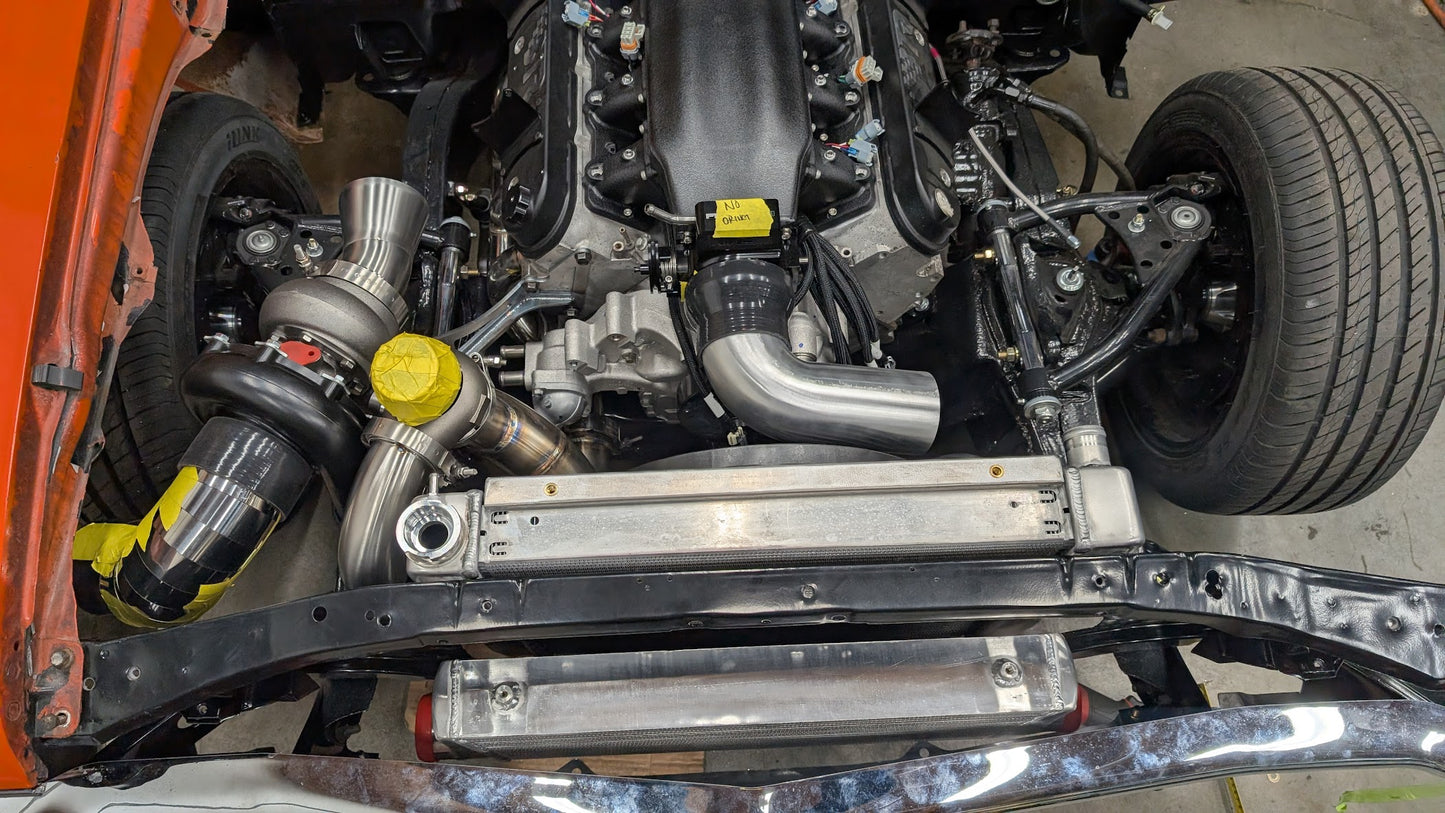 nova / camaro intercooler and radiator mount DXF file download