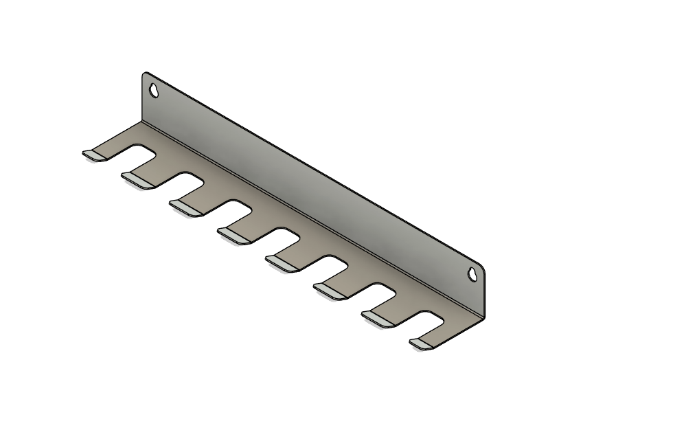 universal baseball bat holder DXF file download